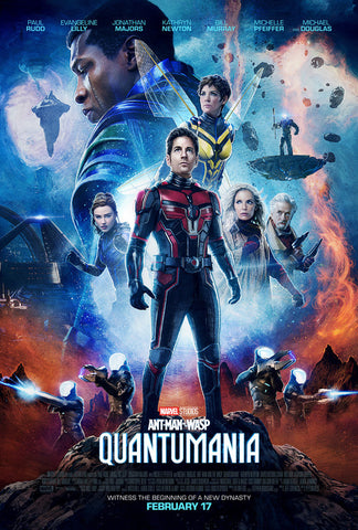 ANT-MAN and the WASP QUANTUMANIA - 13"x19" Original Promo Movie Poster MINT 2023 Paul Rudd