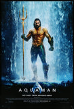 AQUAMAN - 27"x40" D/S Original Movie Poster One Sheet 2018 DC Jason Mamoa Justice League