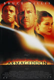 ARMAGEDDON - 27"x40" D/S Original Movie Poster One Sheet 1998 Bruce Willis Ben Affleck