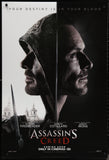 ASSASSIN'S CREED 27"x40" D/S Original Movie Poster One Sheet Michael Fassbender C