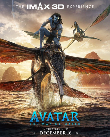 AVATAR: THE WAY OF THE WATER - 11"x17" Original Promo Movie Poster MINT 2022 James Cameron IMAX