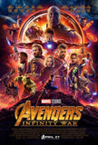 MARVEL's AVENGERS INFINITY WAR 13.5"x20" Original Promo Movie Poster 2018 Iron Man Thor Captain America