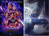 MARVEL's AVENGERS: ENDGAME 13.5"x20" D/S Original Promo Movie Poster MINT 2019