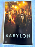 BABYLON 11"x17" Original Promo Movie Poster MINT 2022 Brad Pitt Margo Robbie Limited Edition Damien Chazelle