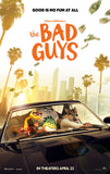 THE BAD GUYS - 27"x40" D/S Original Movie Poster One Sheet 2022 DREAMWORKS