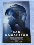 BAD SAMARITAN 11"x17" Original Promo Movie Poster SDCCSE 2021 MINT David Tennant