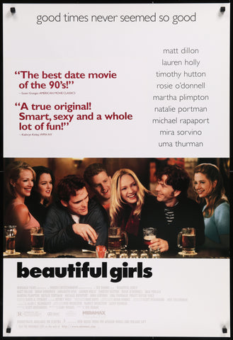 BEAUTIFUL GIRLS - 27"x40" Original Movie Poster One Sheet 1996 Matt Dillon