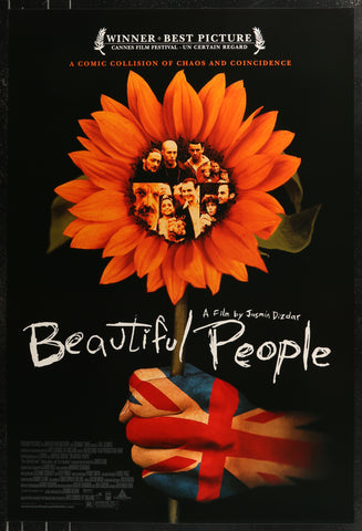 BEAUTIFUL PEOPLE - 27"x40" Original Movie Poster One Sheet Jasmin Dizdar 1999