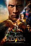BLACK ADAM - 11.5"X17" Original Promo Movie Poster MINT 2022 DC Dwayne "THE ROCK" Johnson
