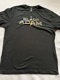 BLACK ADAM Original Movie T-Shirt Large BRAND NEW RARE Dwayne The Rock Johnson