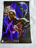 BLACK PANTHER - 13"x20" Original Promo Movie Poster SDCC 2017 Chadwick Boseman