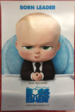 BOSS BABY - 13"x20" D/S Original Promo Movie Poster 2017 Games on Back Alec Baldwin