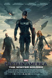 CAPTAIN AMERICA: THE WINTER SOLDIER - 27"x40" D/S Original Movie Poster One Sheet Marvel Avengers 2014