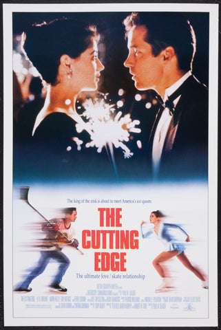THE CUTTING EDGE 27"x41" Original Movie Poster One Sheet D.B. Sweeney Mora Kelly