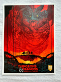 DUNGEONS & DRAGONS - 9"x12" Original Promo Movie Poster Ship Flat MINT 2023 LE