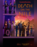 DEATH ON THE NILE - 13"x19" Original Promo Movie Poster Cinemark 2022 XD MINT