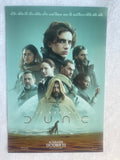 DUNE- 11.5"X17" Original Promo Movie Poster 2021 Timothee Chalamet Denis Villeneuve MINT