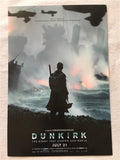 DUNKIRK - 11.5"x17" Original Promo Movie Poster 2017 Christopher Nolan
