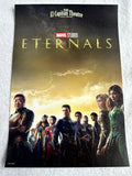 ETERNALS - 13"x19" Original Promo Movie Poster El Capitan Mint & Rare Marvel