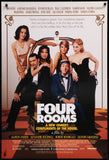 FOUR ROOMS - 27x40 Original Movie Poster One Sheet Quentin Tarantino 1995