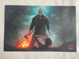 FRIDAY THE 13th - 11"x17" Original Video Game Promo Poster SDCC 2022 MINT