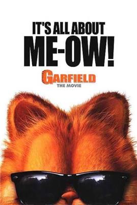 GARFIELD - 13.5"x20" Original Promo Movie Poster 2004 Bill Murray Cat MINT