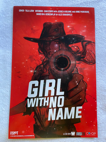 GIRL WITH NO NAME 11"x17" Original Promo Movie Poster SDCCSE 2021 MINT Legion M