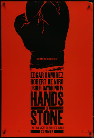 HANDS OF STONE - 27"x40" D/S Original Movie Poster One Sheet 2016 Edgar Ramirez