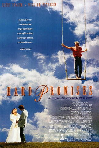 HARD PROMISES - 27"X40" D/S Original Movie Poster One Sheet 1991 Sissy Spacek