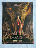HOUSE OF THE DRAGON 11"x14" Original TV Poster SDCC 2022 MINT Game of Thrones
