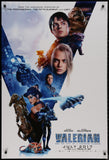 VALERIAN AND THE CITY OF A THOUSAND PLANETS 2"7x40" D/S Original Movie Poster One Sheet 2017