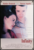 INFINITY - 27"x40" Original Movie Poster One Sheet 1996 Matthew Broderick Richard Feynman