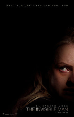 INVISIBLE MAN - 27"x40" D/S Original Movie Poster One Sheet 2020 Elizabeth Moss