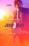 JOHN WICK 3 - 13.5"x20" Original Promo Movie Poster MINT Keanu Reeves 2019