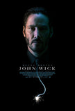 JOHN WICK - 13.5"x20" Original Promo Movie Poster Keanu Reeves 2014 Rare