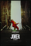 JOKER - 27"x40" D/S Original Movie Poster One Sheet 2019 Joaquin Phoenix Robert De Niro B
