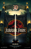 JURASSIC PARK 3D - D/S 27"x40" Original Movie Poster One Sheet 2013 Re-Release