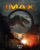 JURASSIC WORLD: DOMINION 13"x19" Original Promo Movie Poster 2022 IMAX MINT