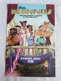 KRAPOPOLIS - 12"x18" Original Promo TV Poster SDCC 2022 MINT Dan Harmon