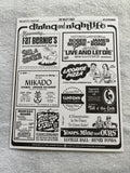 LICORICE PIZZA - 8"x10" Original Promo Movie Poster MINT Alamo Letterpress FLAT Press Room