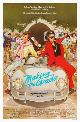 MAKING THE GRADE 27"x41" Original Movie Poster One Sheet 1984 ROLLED Judd Nelson
