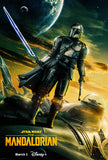 THE MANDALORIAN - 27"x40" D/S Original TV Poster One Sheet DISNEY+ Pedro Pascal  Star Wars