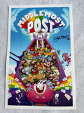 MIDDLEMOST POST - 11"x17" Original Promo TV Poster SDCC 2022 Signed By John Trabbic III