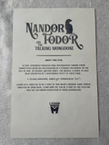 NANDOR FODOR and the TALKING MOOSE 11"x17" Original Promo Movie Poster SDCC 2022  Legion M GEF