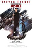 OUT FOR JUSTICE 27"x40" Original Movie Poster One Sheet Steven Seagal 1991