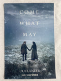 OUTLANDER - 12"x18" Original Promo TV Poster NYCC 2021 MINT STARZ Jamie & Claire