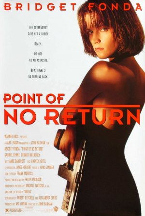 POINT OF NO RETURN - 27"x40" D/S Original Movie Poster One Sheet Bridget Fonda 1993