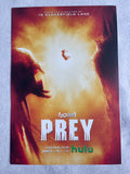 PREY - 13"x19" Original Promo TV Movie Poster SDCC 2022 MINT Predator Hulu