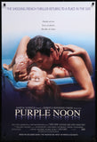 PURPLE NOON - 27x40 D/S Original Movie Poster One Sheet 1996 Re-Release Alain Delon