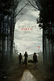 A QUIET PLACE PART II (2) - 11"x17" Original Promo Movie Poster 2021 Emily Blunt John Krasinski